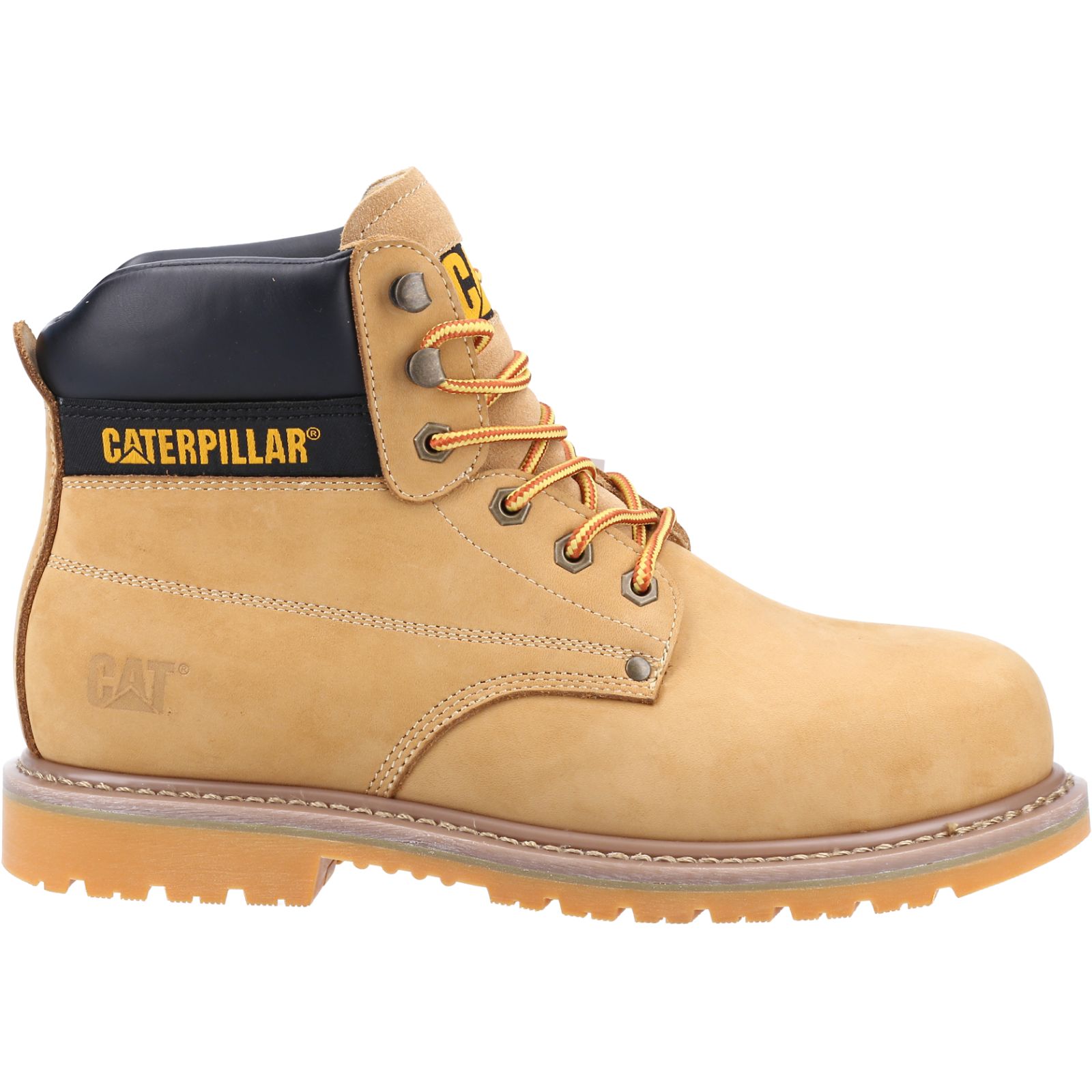 Caterpillar Powerplant St Hro Sra - Mens Work Boots - Orange - NZ (892QTLUDB)